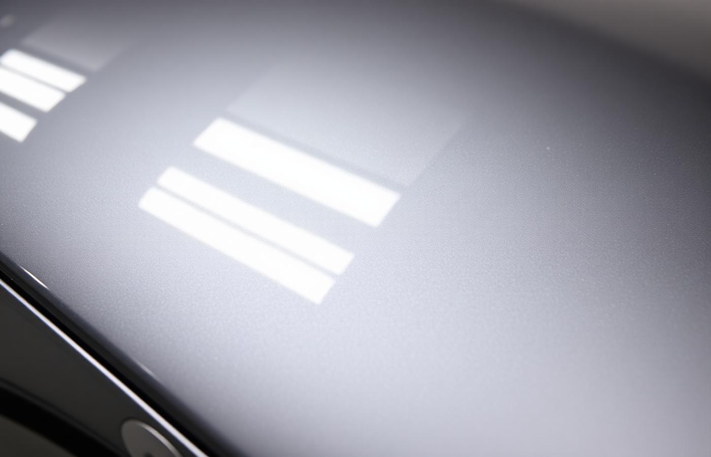 Mirror-polished car paint after correction
